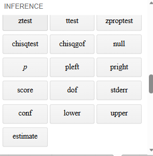 inference f