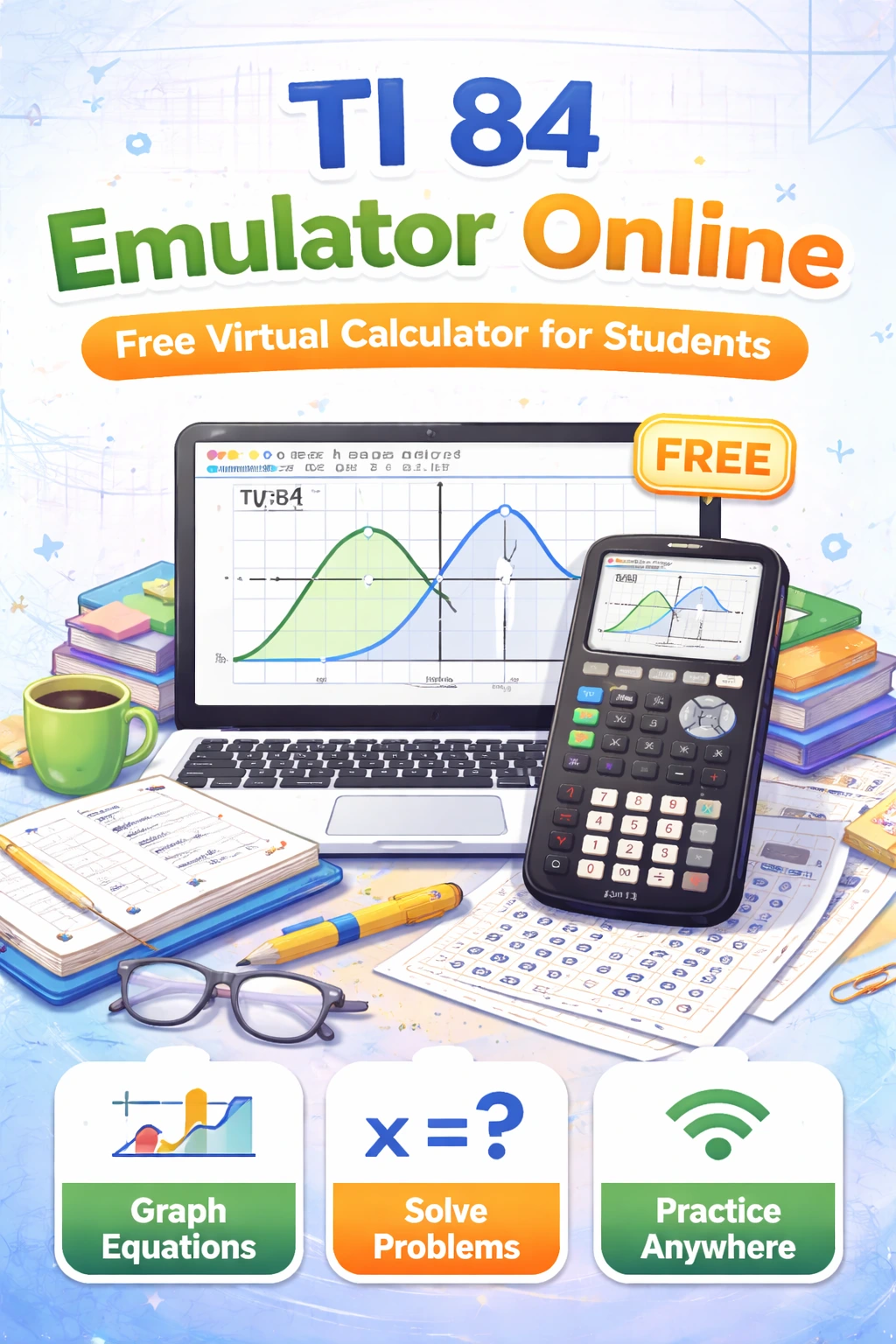 TI 84 emulator for students