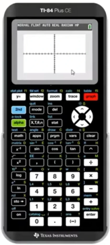 TI-84 Plus CE graphing calculator