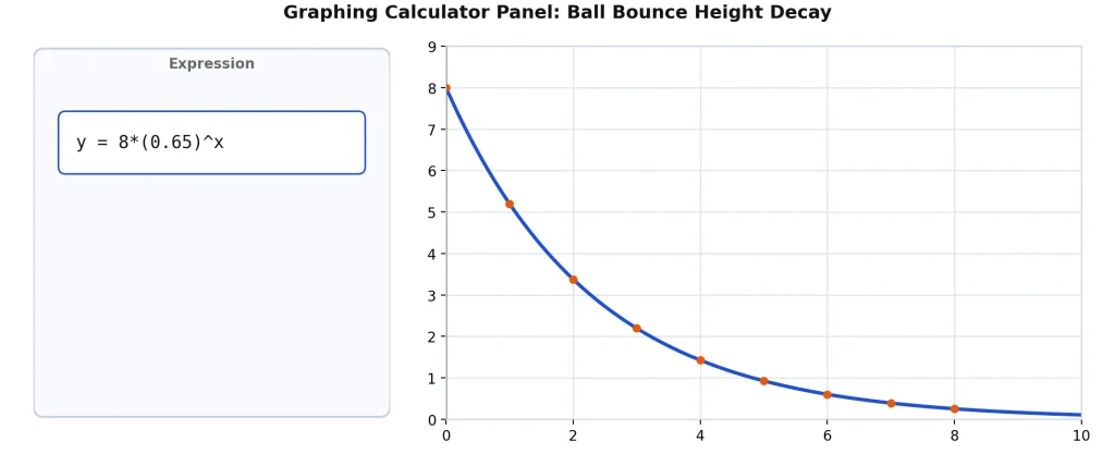 Graph Exponential Decay